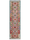Maimana Kilim Runner - 298 x 87 cm