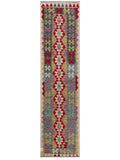 Maimana Kilim Runner - 306 x 79 cm