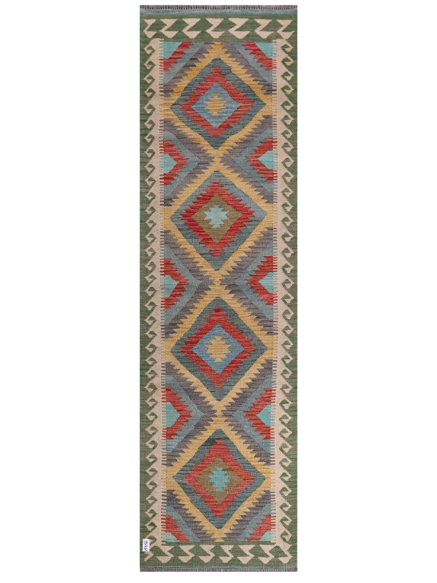 Maimana Kilim Runner - 300 x 85 cm