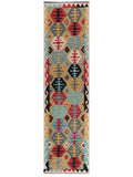 Maimana Kilim Runner - 296 x 80 cm