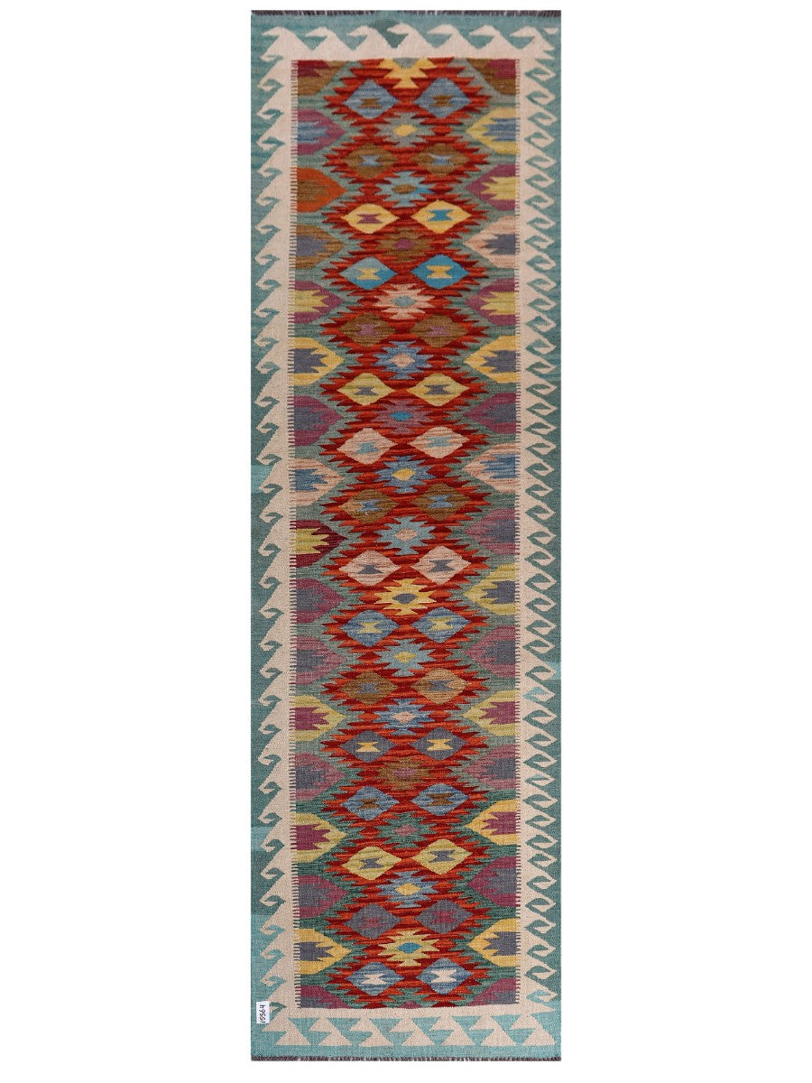 Maimana Kilim - 296 x 89 cm