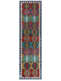 Maimana Kilim Runner - 296 x 84 cm