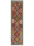 Maimana Kilim Runner - 291 x 83 cm