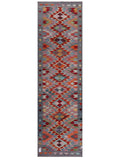 Maimana Kilim Runner - 296 x 87 cm