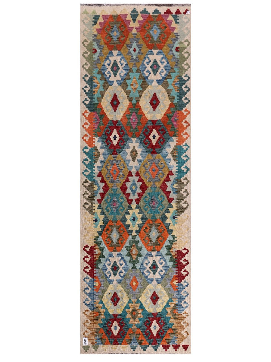 Maimana Kilim - 292 x 94 cm