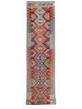 Maimana Afghanistan Kilim Runner - 486 x 82 cm
