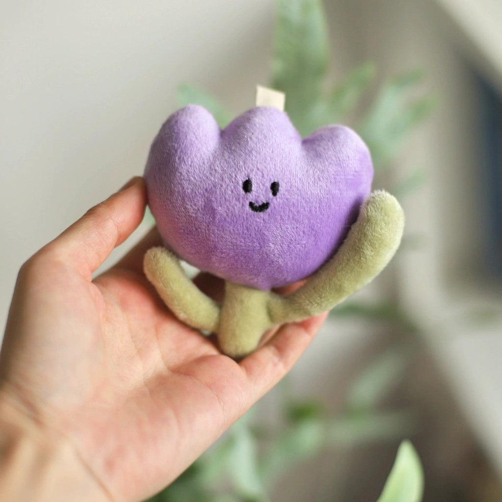 LuLuFun Studio | Plush Tulip Flower Bag Charm - Kawaii Keychain