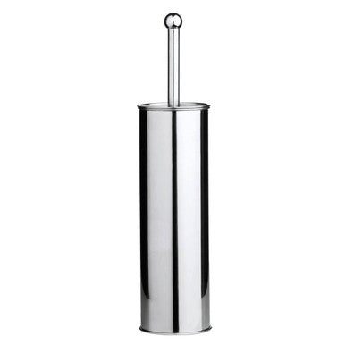 Orsina Indy Stainless Steel Toilet Brush with Holder | Ergonomic Design
