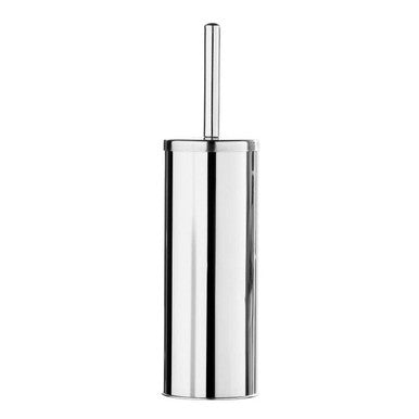 Orsina Indy Stainless Steel Toilet Brush with Holder | Ergonomic Design
