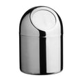 Orsina Mini Waste Bin – Stainless Steel Push Top Countertop Trash Can