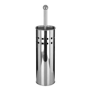 Orsina Indy Square Stainless Steel Toilet Brush with Holder