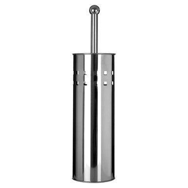 Orsina Indy Square Stainless Steel Toilet Brush with Holder