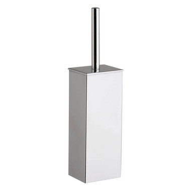 Orsina Indy Square Toilet Brush – Stainless Steel Modern Bathroom Set