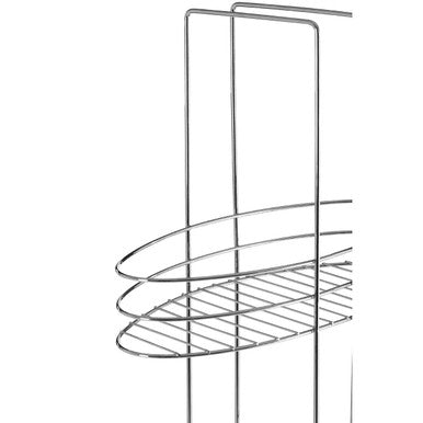 Orsina Dara 3 Tier Chrome Bathroom Organiser | Wire Storage Shelving