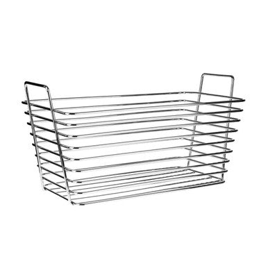Orsina Dara Chrome Bathroom Caddy – Portable Metal Wire Organizer