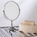 Orsina Cassini Large Swivel Mirror – Chrome Dual-Sided Makeup Mirror