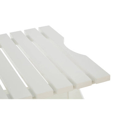 Orsina Portland White Wood Slatted Duckboard – Modern Spa Shower Mat