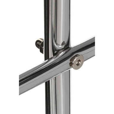 Orsina Three Arm Towel Stand – Freestanding Chrome Bathroom Rack