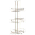 Orsina Dara 3 Tier Gold Plated Storage Rack | Modern Bathroom Organiser