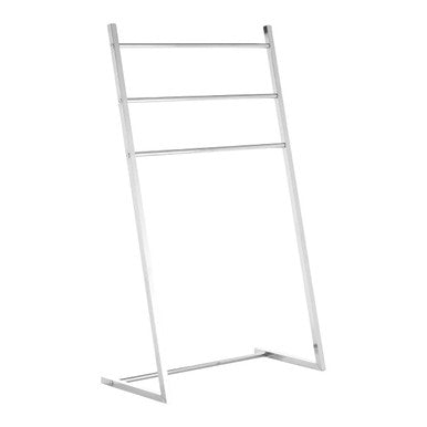 Orsina Dara 3 Arm Chrome Towel Stand | Freestanding Bathroom Rack