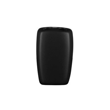 Orsina Matt Black Toothbrush Holder – Modern Bathroom Countertop Organizer