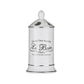 Orsina Le Bain White Ceramic Toothbrush Holder | Bathroom Sink Caddy