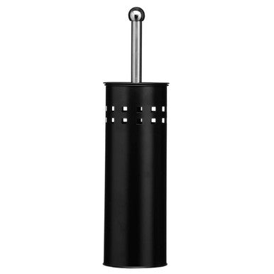 Orsina Indy Matt Black Square Toilet Brush Holder – Modern Bathroom
