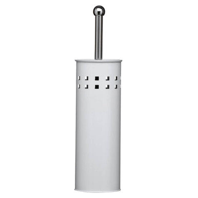 Orsina Indy White Square Toilet Brush – Modern Bathroom Accessory