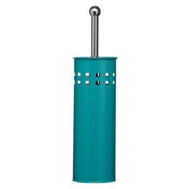 Orsina Indy Turquoise Toilet Brush and Holder – Modern Bathroom Set