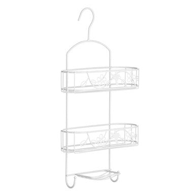 Orsina Paradise 2 Tier Soap Dish Shower Caddy | Modern Bathroom Organiser