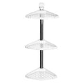 Orsina Wall Mountable Corner Shelf Unit | Modern Shower Organiser