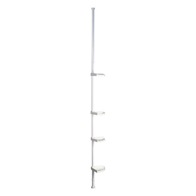 Orsina Linnea 4 Tier Corner Shower Caddy – Telescopic Bathroom Shelf
