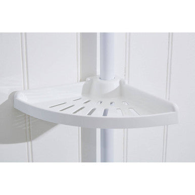 Orsina Linnea 4 Tier Corner Shower Caddy – Telescopic Bathroom Shelf