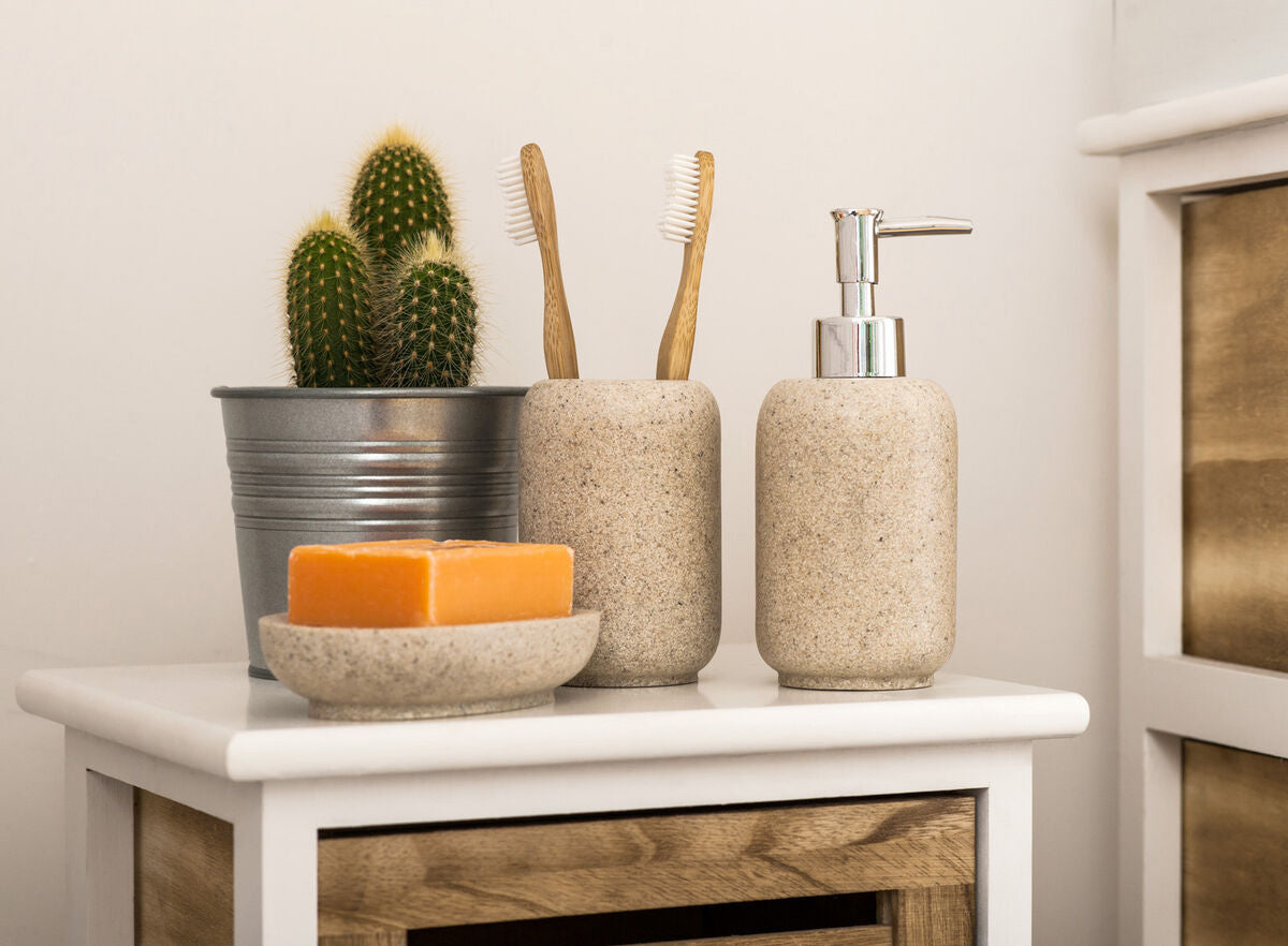 Orsina Canyon Natural Stone Effect Lotion Dispenser | Soap Pump