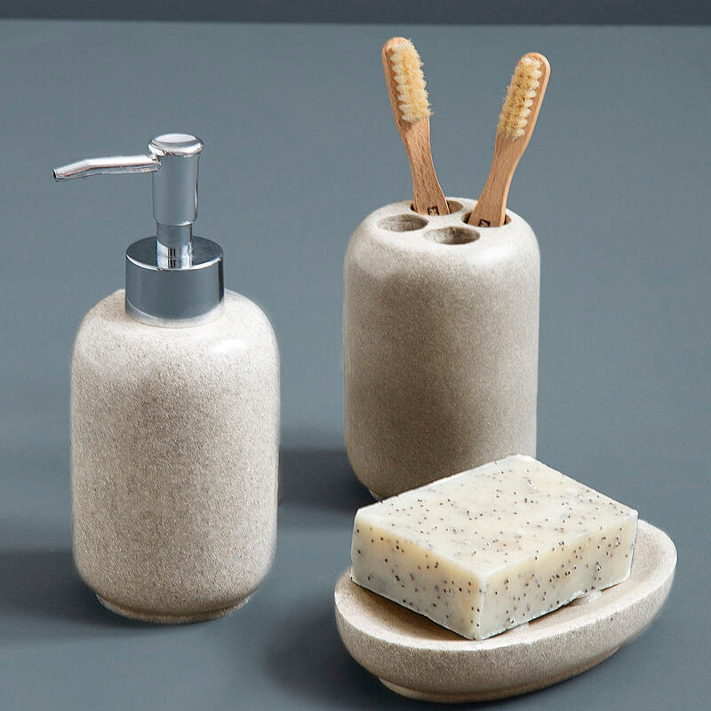 Orsina Canyon Natural Stone Effect Lotion Dispenser | Soap Pump