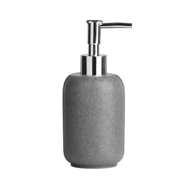Orsina Canyon Grey Stone Effect Lotion Dispenser | Chrome Pump