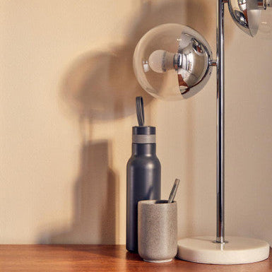 Orsina Canyon Grey Stone Effect Tumbler – Modern Toothbrush Holder