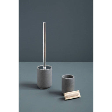 Orsina Canyon Grey Stone Effect Tumbler – Modern Toothbrush Holder