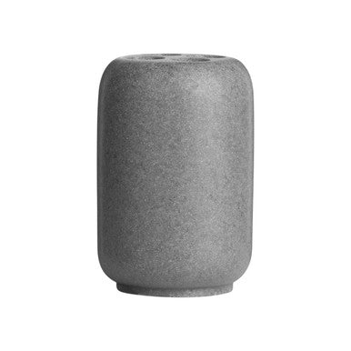 Orsina Canyon Grey Stone Toothbrush Holder – Modern Bathroom Organizer
