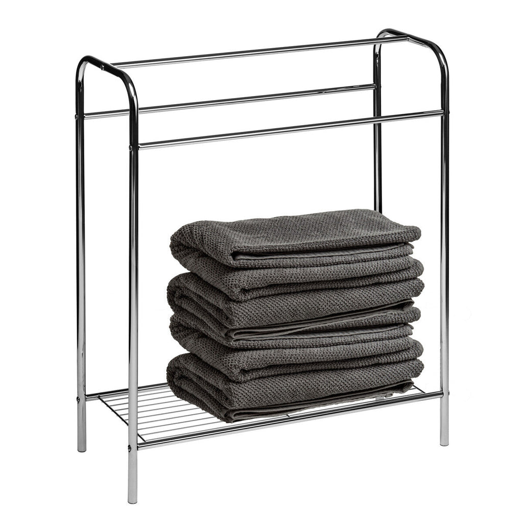 Orsina Dara Floor Standing Towel Stand – Modern Freestanding Bathroom Rail