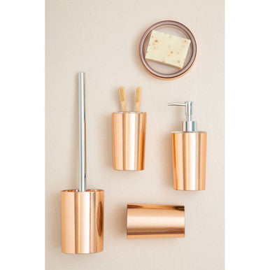 Orsina Shine Gold Bathroom Tumbler – Modern Toothbrush Holder Cup