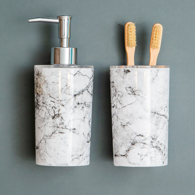 Orsina Rome Grey Soap Dispenser – Modern Minimalist Bathroom Pump