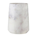 Orsina Abaska Off White Marble Tumbler – Luxury Bathroom Toothbrush Holder