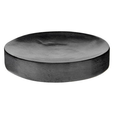 Orsina Kamal Dark Grey Marble Effect Soap Dish | Modern Bathroom Holder
