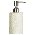 Orsina Magnolia 3-Piece Bathroom Set – Cream Floral Vanity Accessories