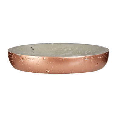 Orsina Neptune Concrete Effect Soap Dish – Modern Minimalist Bathroom