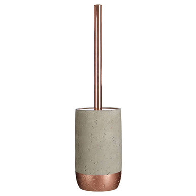 Orsina Neptune Concrete Effect Toilet Brush – Modern Bathroom Set