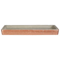 Orsina Neptune Grey Bathroom Tray | Modern Countertop Vanity Organiser