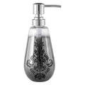 Orsina Elissa Silver Ombre Soap Dispenser | Refillable Bathroom Accessory