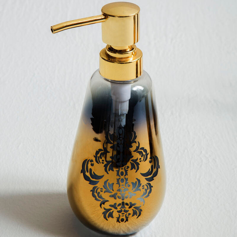 Orsina Elissa Gold Ombre Soap Dispenser | Luxury Bathroom Accessory